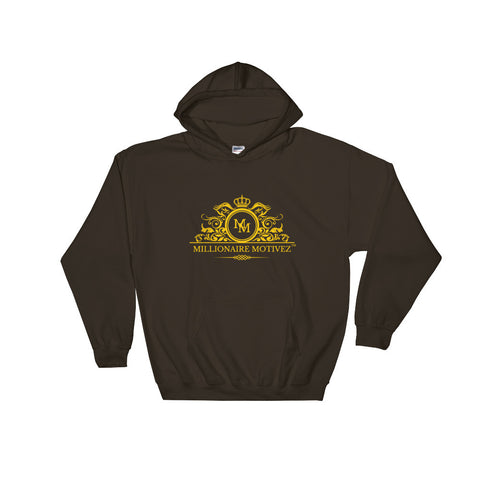 Millionaire Motivez Luxury Yellow Print Sweatshirt