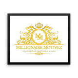 Millionaire Motivez Framed poster