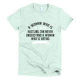 Hustling Woman Short sleeve women's t-shirt