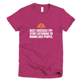 Best Succes Tip Short sleeve women's t-shirt