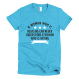 Hustling Woman Short sleeve women's t-shirt
