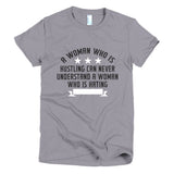 Hustling Woman Short sleeve women's t-shirt