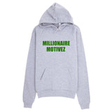 Millionaire Motivez Logo Green Hoodie