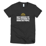 Best Succes Tip Short sleeve women's t-shirt