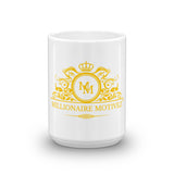 Millionaire Motivez Luxury Yellow Print Mug