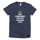 Every Accomplishment Short sleeve women's t-shirt