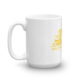 Millionaire Motivez Luxury Yellow Print Mug