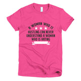 Hustling Woman Short sleeve women's t-shirt