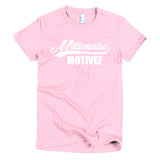 Millionaire Motivez Logo Sport Short sleeve women's t-shirt