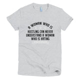 Hustling Woman Short sleeve women's t-shirt