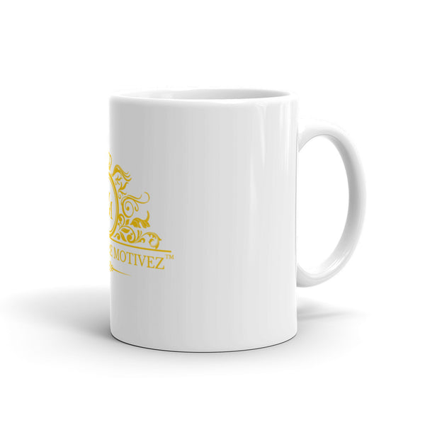 Millionaire Motivez Luxury Yellow Print Mug