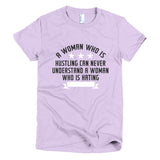 Hustling Woman Short sleeve women's t-shirt