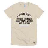 Hustling Woman Short sleeve women's t-shirt