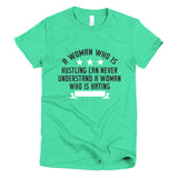 Hustling Woman Short sleeve women's t-shirt