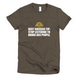 Best Succes Tip Short sleeve women's t-shirt
