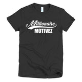 Millionaire Motivez Logo Sport Short sleeve women's t-shirt