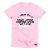 Hustling Woman Short sleeve women's t-shirt