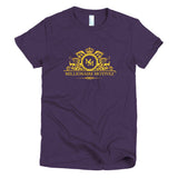 Millionaire Motivez Luxury Yellow Print Short sleeve women's t-shirt