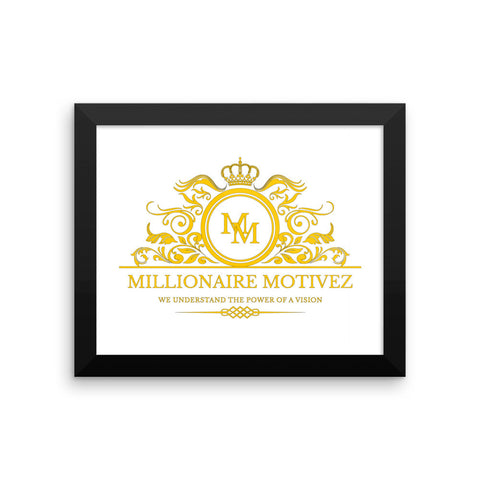 Millionaire Motivez Framed poster