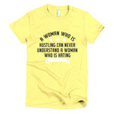 Hustling Woman Short sleeve women's t-shirt